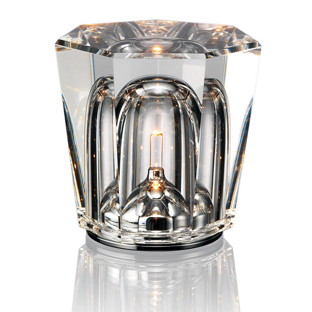 Crystal Light Cordless Rechargeable Table Lamp