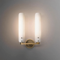 Colonial 1/2-Light Bedroom Fixture Wall Lamp