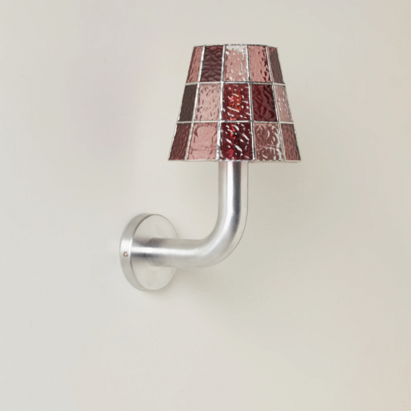 Fun Guy Stained Glass Wall Light