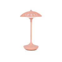 Rechargeable Tri Color Dimming Umbrella Shaped Table Lamp