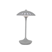 Rechargeable Tri Color Dimming Umbrella Shaped Table Lamp
